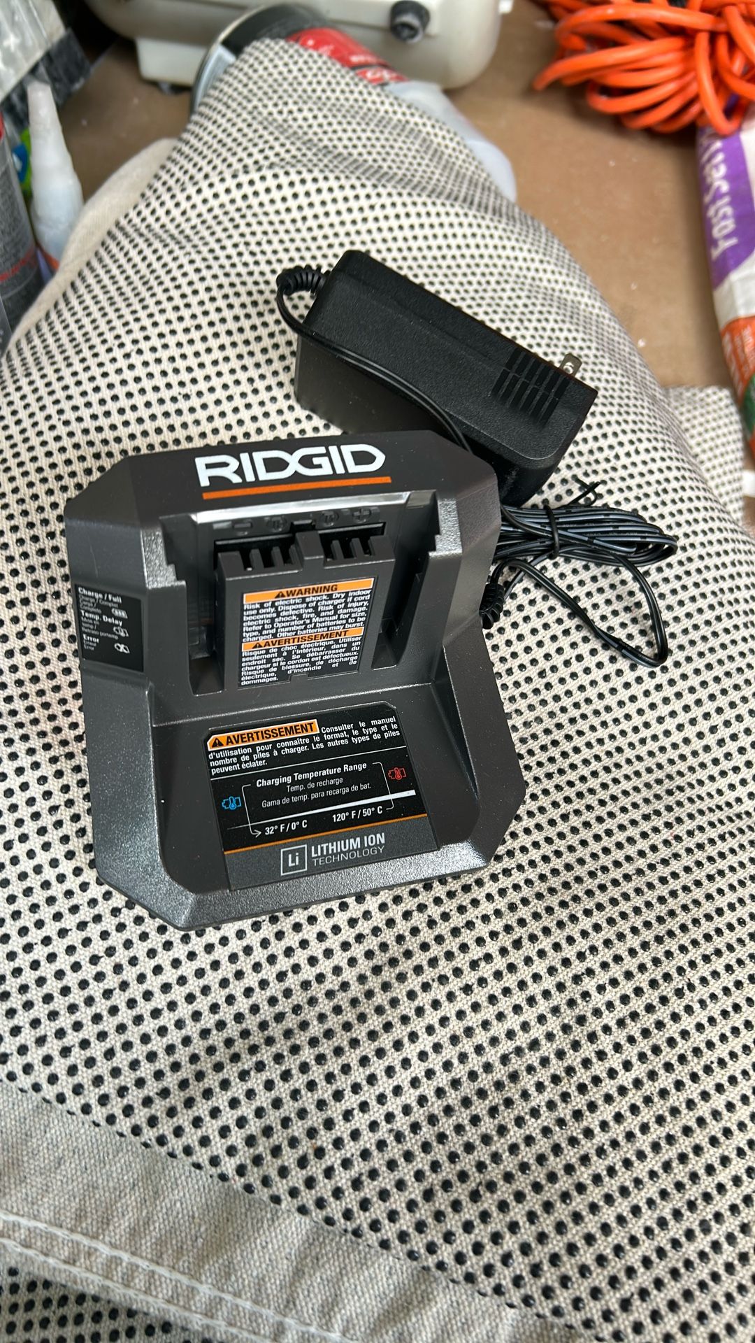 Ridgid Charger