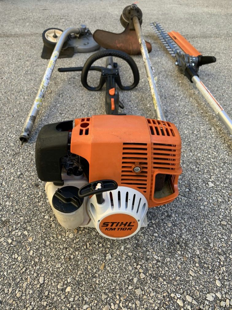 Stihl kombi system KM110R trimmer edger weed eater