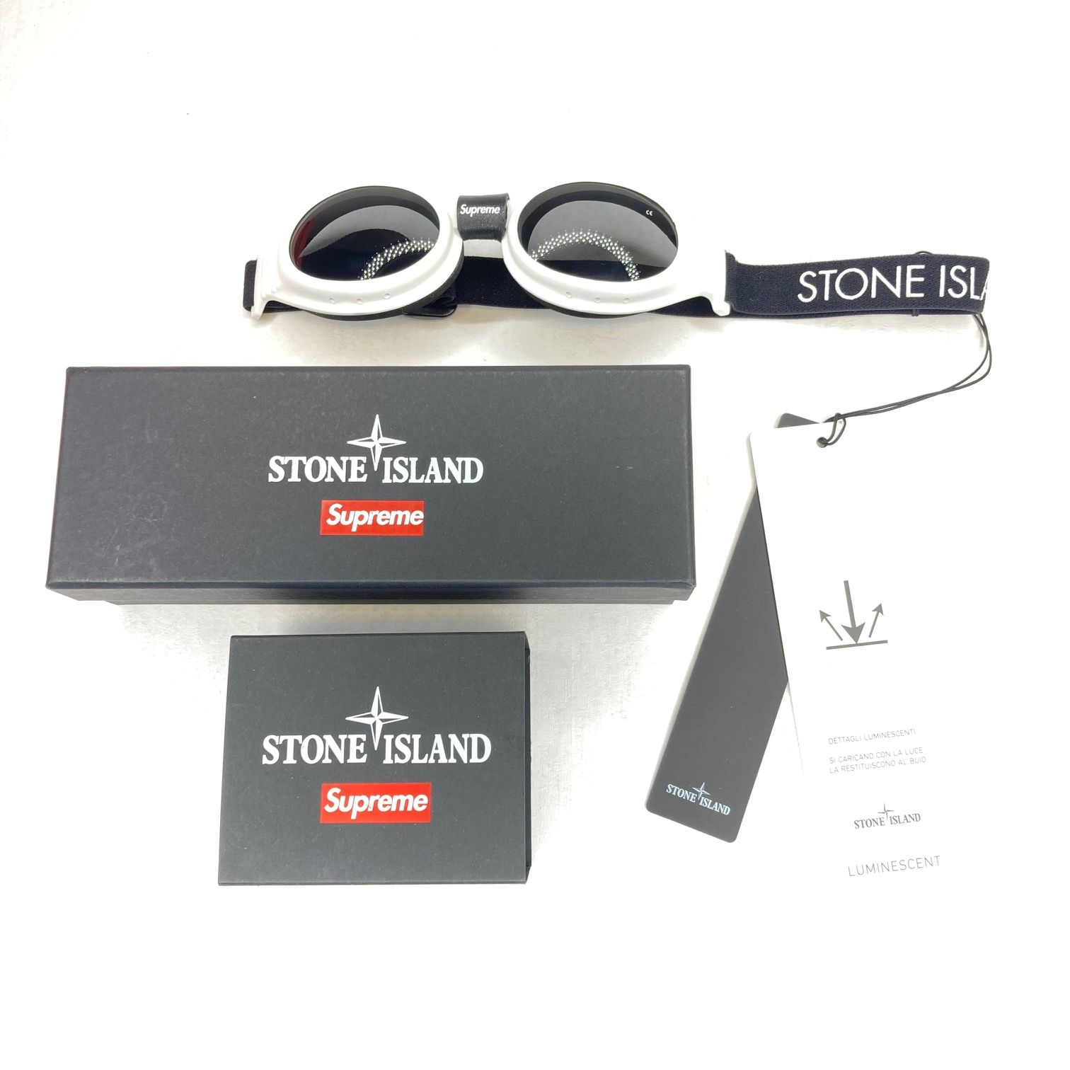 Supreme Stone Island Goggles Glow n Dark