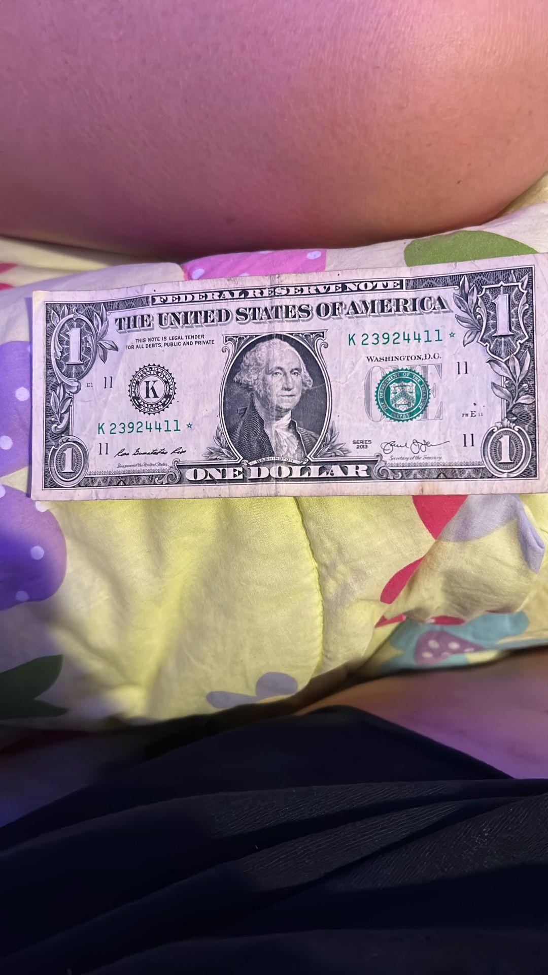 Rare One Dollar Bill