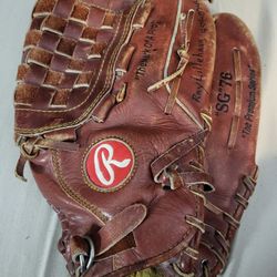 Rallings Used Baseball Glove! "SG" 76 