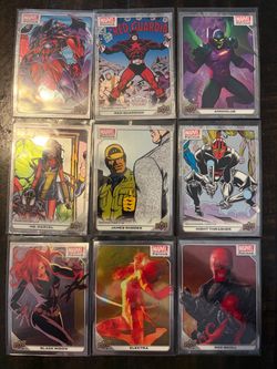 Marvel Platinum Trading Cards - 63 Base Cards