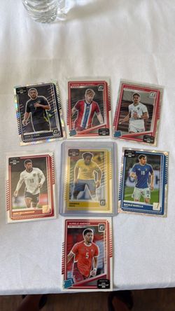Donruss Optic Road to FIFA World Cup Soccer Cards Lot