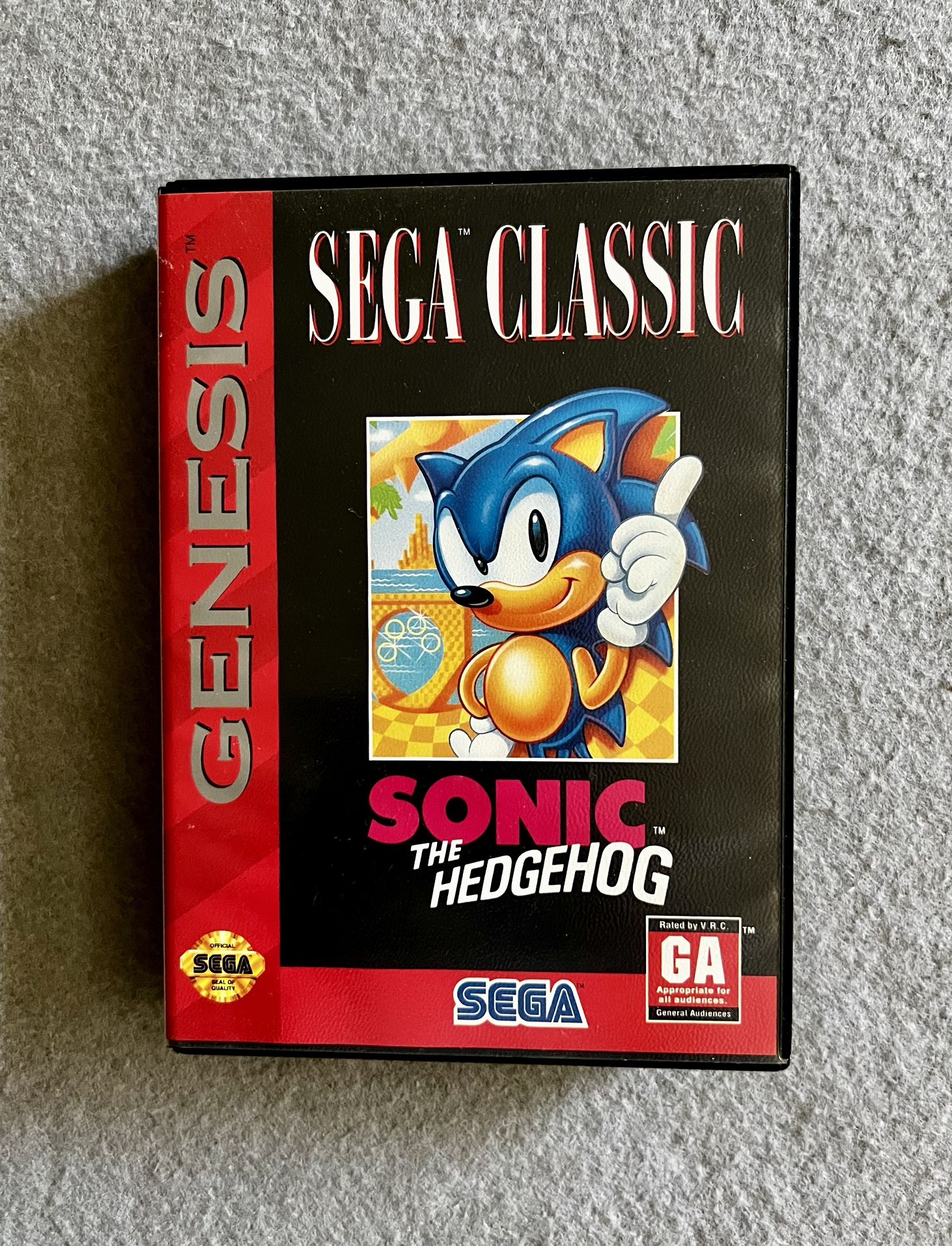 Sonic the Hedgehog (Sega Genesis, 1991) CIB Complete Tested Authentic