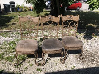 Three chairs