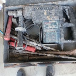 Bosch Concrete Drill And Accesories