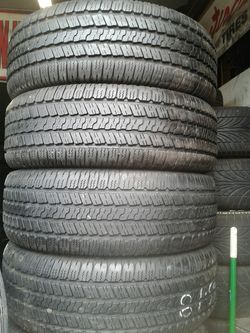 275/65r18 goodyear used set