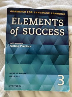 Elements of Success 3: Grammar for Language Learning (Oxford)