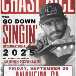 Chase Rice House Of Blues Fri. 9/26 