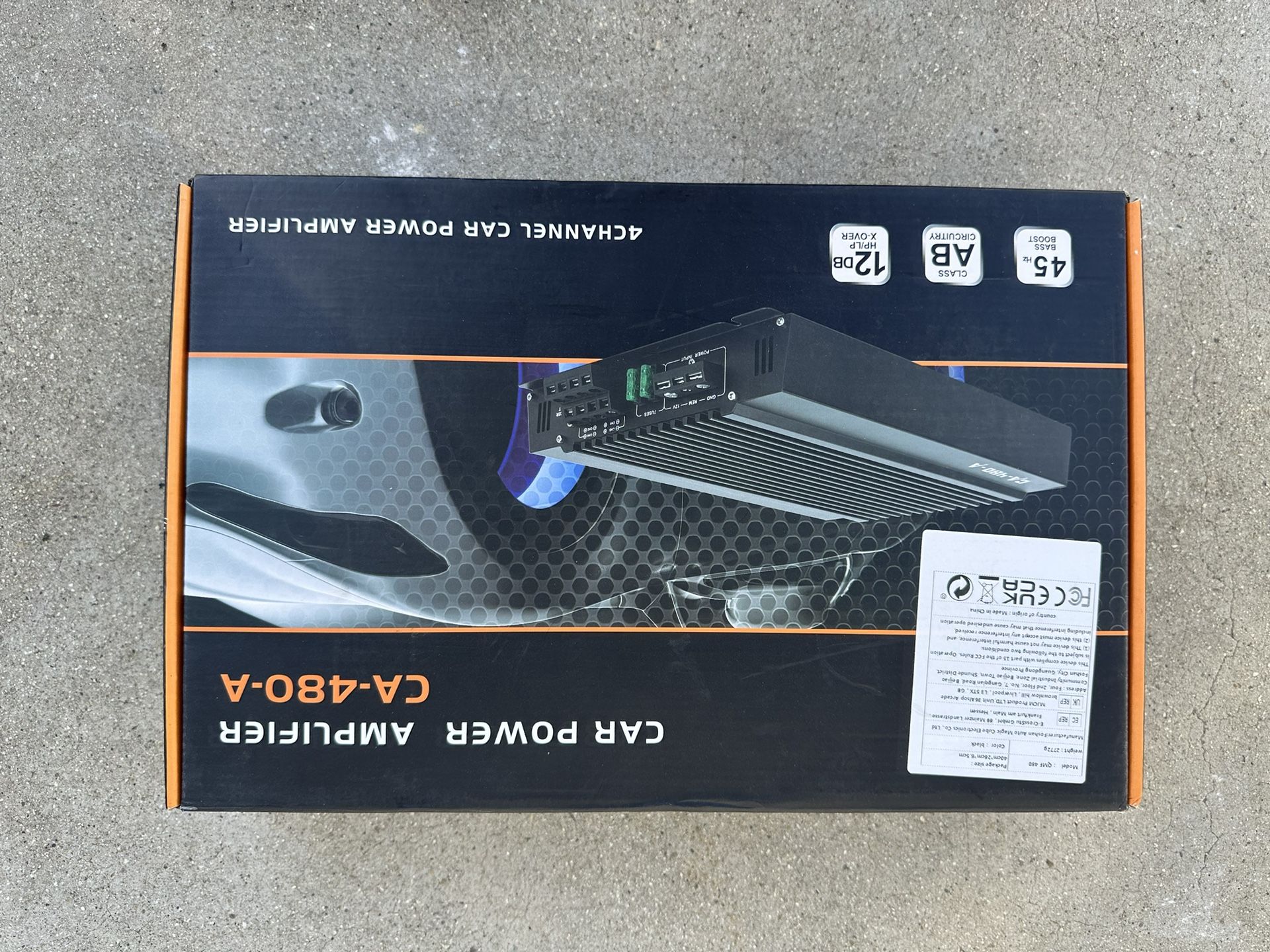 Automotive Car Stereo Amplifier