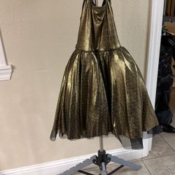 Gold Dress 