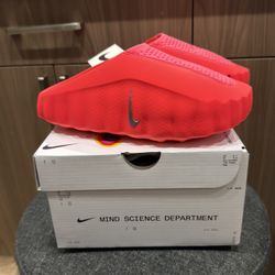 Nike Mind 001 Slide / Solar Red / Size 6