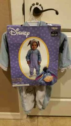 New! Eeyore Costume 12-18m