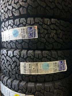 LT245/65R17 BF GOODRICH ALL TERRAIN T/A KO2
