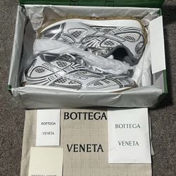 Silver Bottega Veneta Shoes — Brand New — Size 44/11