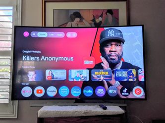 65 inch Samsung Smart curved tv