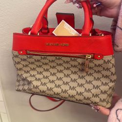 Mk Red Purse - With Tag 