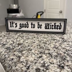 Small Halloween Sign