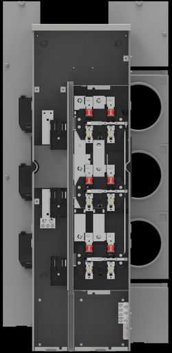 Siemens WMM31125J 1 PHASE 3 GANGS METER RING