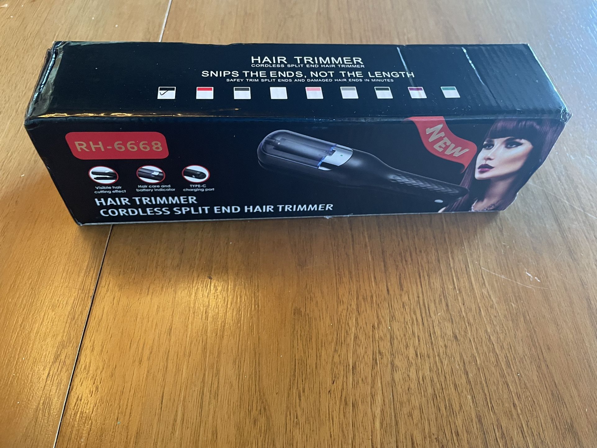 Cordless Split End Hair Trimmer - NEW