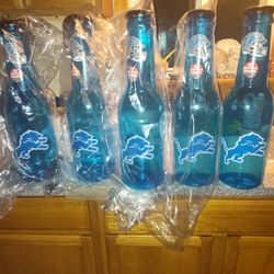 Detroit Lions Coin Bottles 