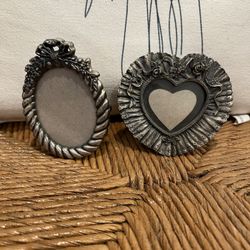 Vintage Pewter Pictures Frames