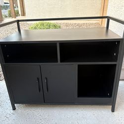 Indoor Cat House Side Table, Cat Box Cabinet