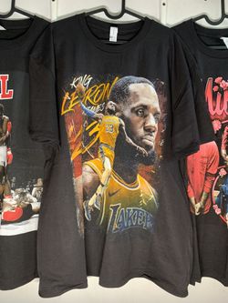 NEW LeBron James Graphic Tee Multiple Sizes