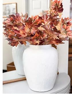 Simply Stunning S/5 Real Touch 30" Maple Leaf Picks by Janine Graff