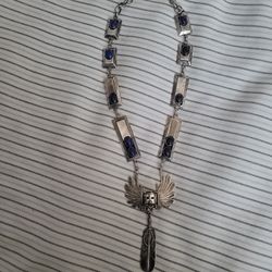Sterling Silver Turquoise Chain. $450 Pickup In Oakdale 