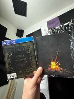 Dark Souls Trilogy RARE STEELBOOK - All 3 PS4 games & DLC