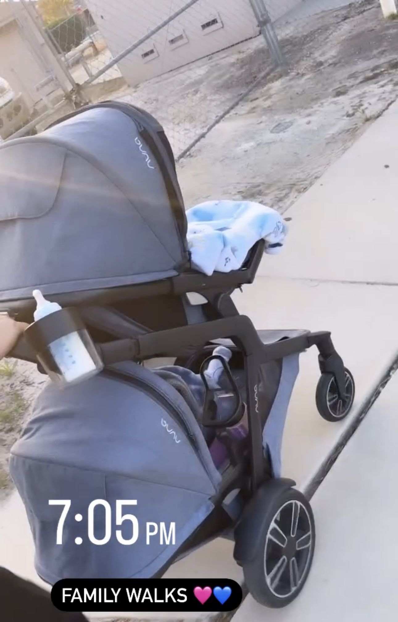 Nuna Double Stroller.
