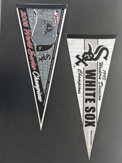 White Sox Championship Pennants