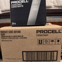 Procell batteries