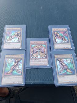 1996 Yugioh Yu-Gi-Oh Cards exodia Holo 1st Edition stamp... Conditions is 10/10 all 5 Parts Included. $500 lowest All or Trade are welcome