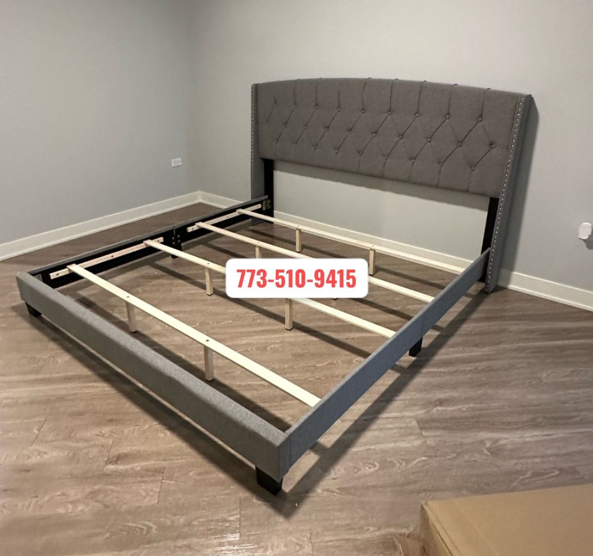 monaco bed frame only--queen size