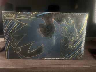Pokemon mega charizard UPC box