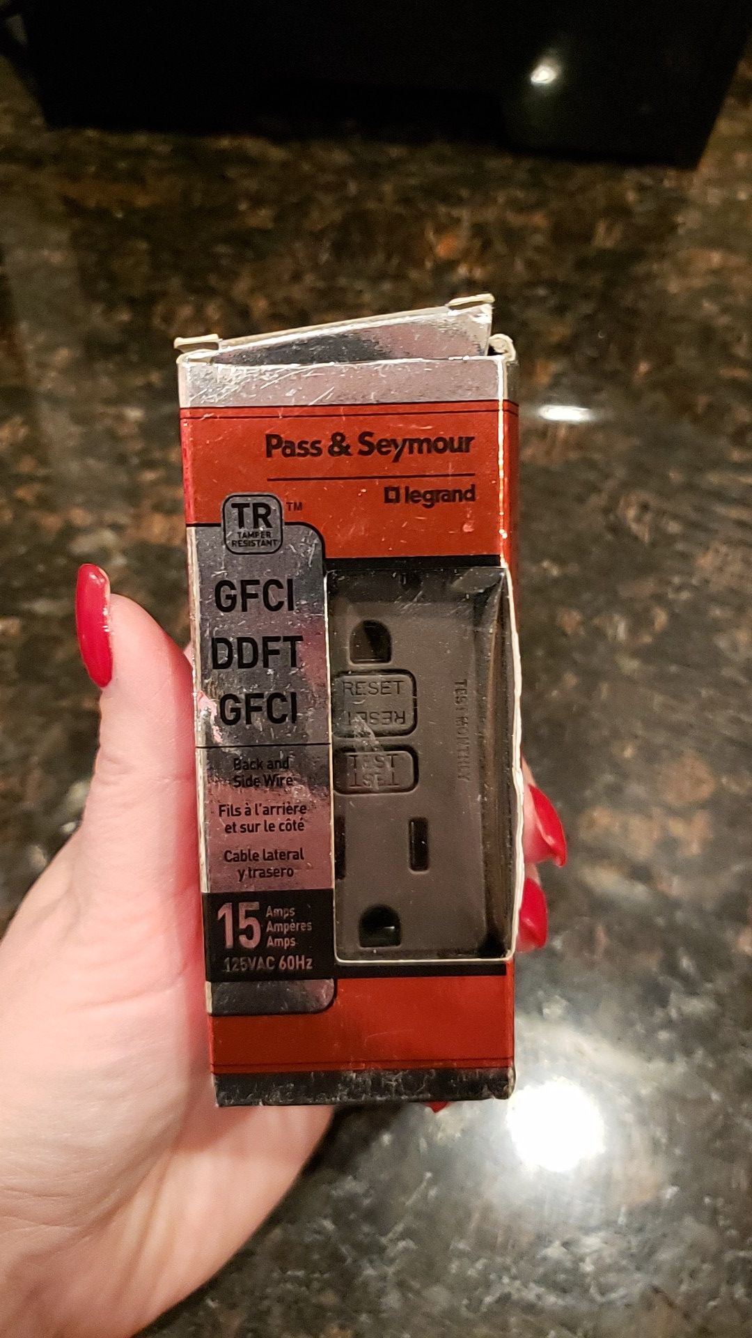 Pass and Seymour back and side wire
