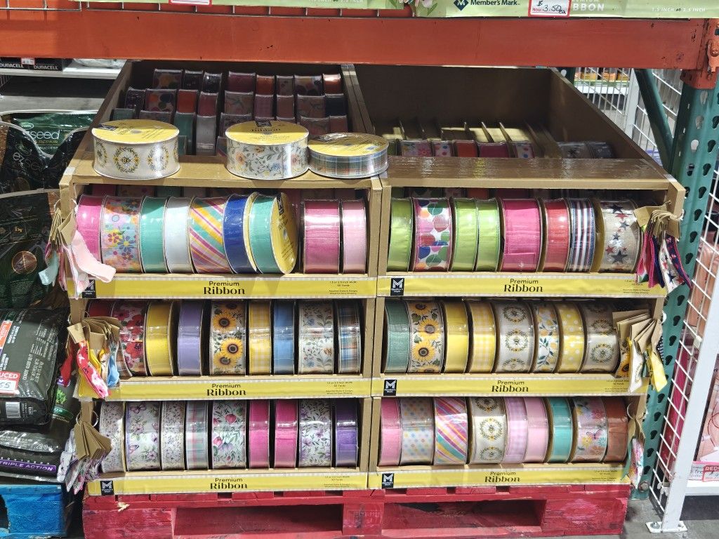 Premium Wired Spring Ribbon