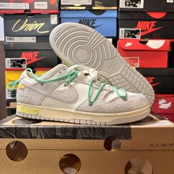 Off White Dunk Size 10.5 LOT 14
