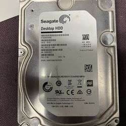 Seagate Desktop 6TB 7200RPM SATA 3.5" Hard Drive ST6000DX000  In good working condition Tested