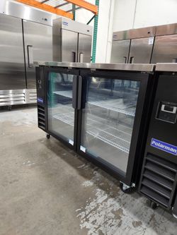 ❄️🍺NSF Commercial Back Bar Cooler (Enfriador de Barra Trasera Comercial)