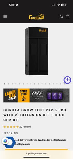 Grow Tent - AC Infinity System