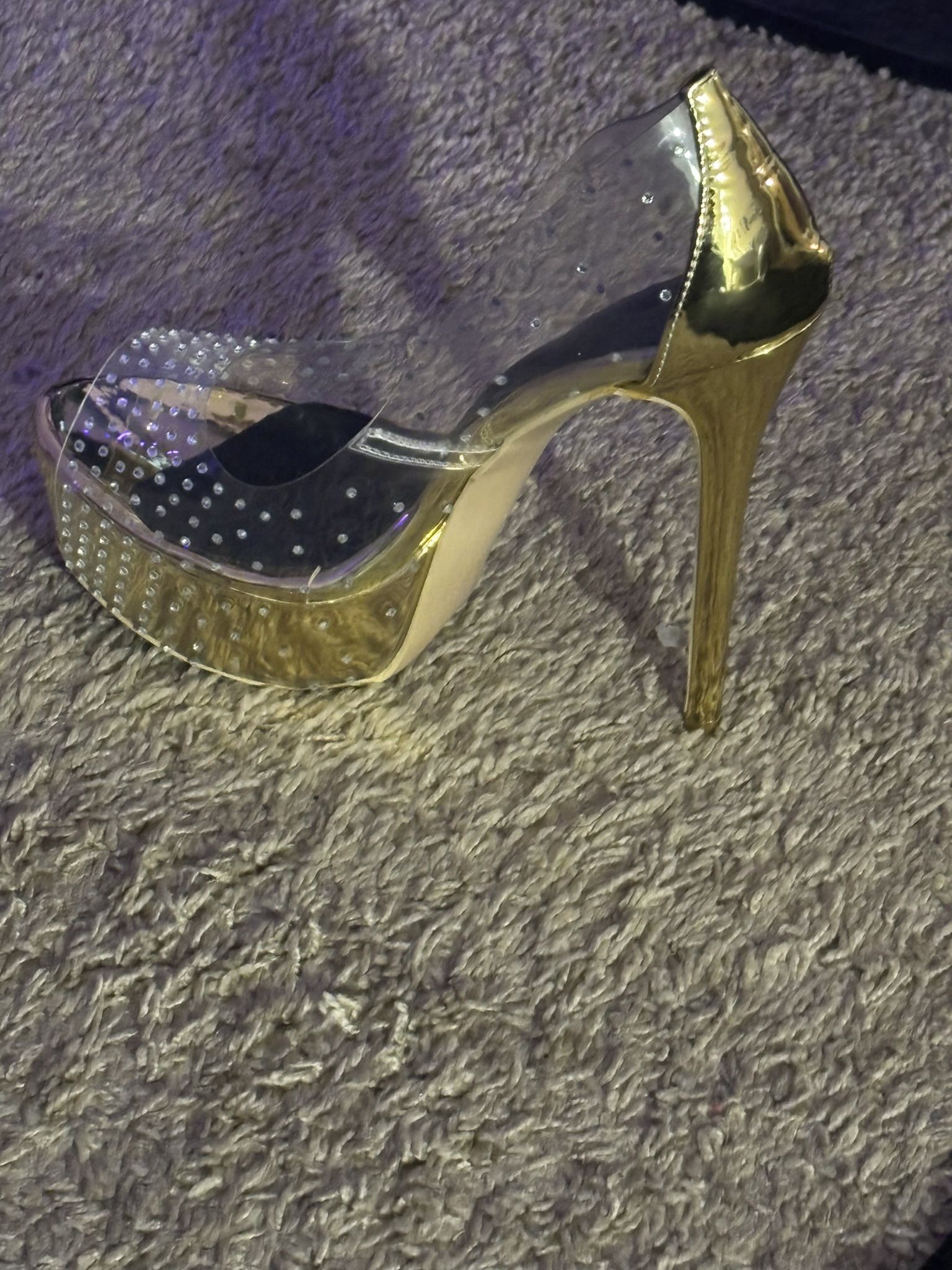 Gold Heels