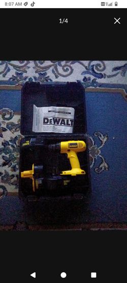 DeWalt drill