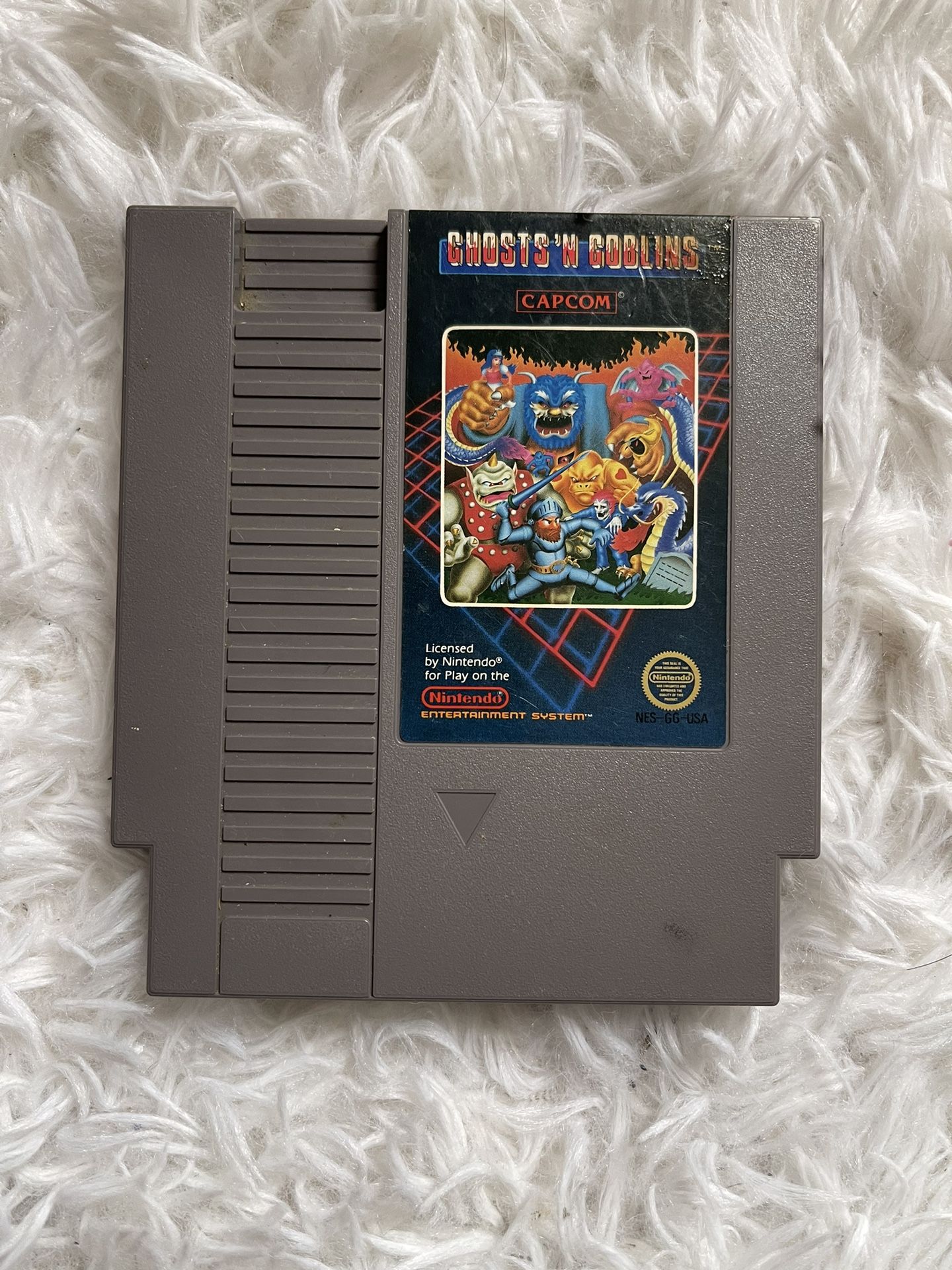 Ghosts 'n Goblins Nintendo Game Authentic NES Cartridge