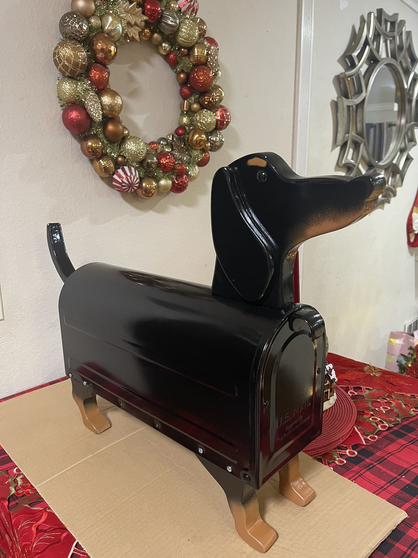 Dachshund Mailbox