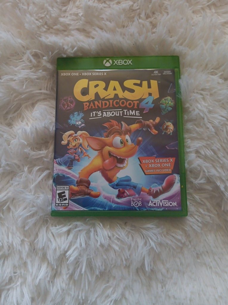 XBOX ONE . XBOX SERIES X Crash Bandicoot 4 It's About Time