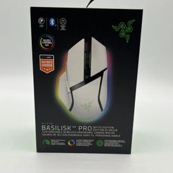 NEW Razer Basilisk V3 Pro Wireless Gaming Mouse WHITE Hyper-Scroll