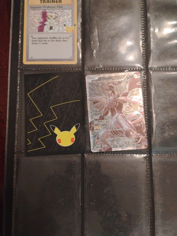 Zekrom 25th Anniversary Pokemon Good Condition